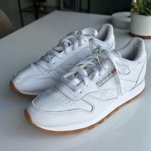 Reebok Classic Leather Sneaker - White - Size 8 W